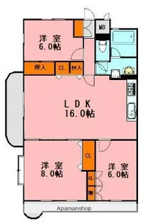 ヴォルフスガルデン平和【1階】の間取り