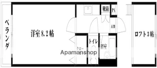 インプレス【2階】の間取り