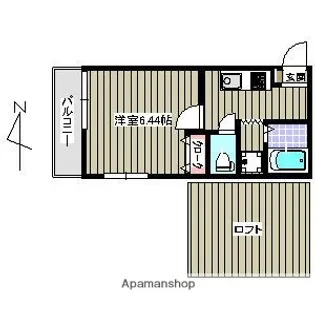 ユゥ&ミィ金山駅前A棟【1階】の間取り