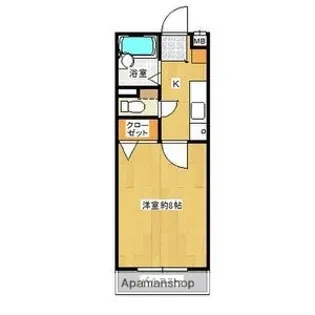 フォート高取Ⅱ【2階】の間取り