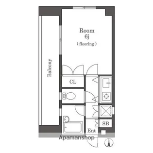 セントポーリア赤坂【4階】の間取り