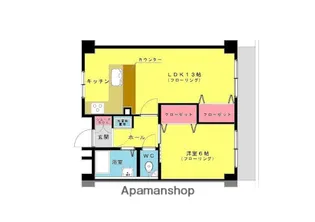 ヴィラニューエイジ【4階】の間取り