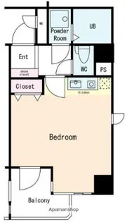 フレックス博多Ⅴ【2階】の間取り