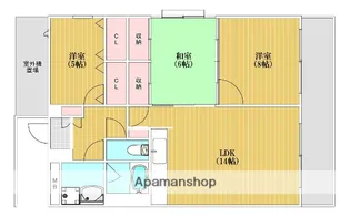 第二小林ビル【3階】の間取り