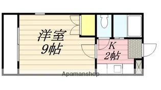 コーポ柿ノ木【3階】の間取り