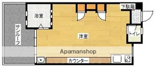 アミューゼ・エヴァ【3階】の間取り