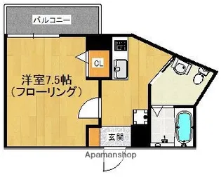 日興ビルⅢ【2階】の間取り