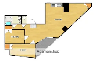 ヴァロンセ薬院【11階】の間取り