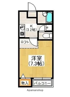 ステラマリス下山門Ⅰ【2階】の間取り