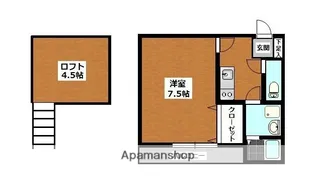 エル・ソル城南【1階】の間取り