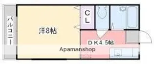 ハイツM【1階】の間取り