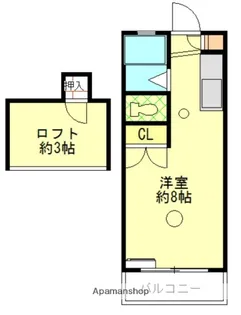 アネット西嶌【2階】の間取り