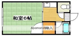 グランディハイツ飯倉【2階】の間取り