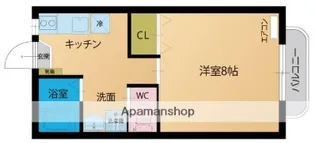 グラシューズ【1階】の間取り