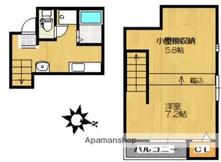 セレス周船寺【2階】の間取り