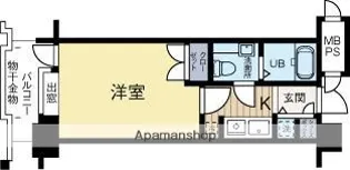 サヴォイバンヤンツリー【6階】の間取り