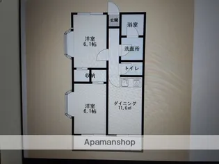 Mアパート【1階】の間取り