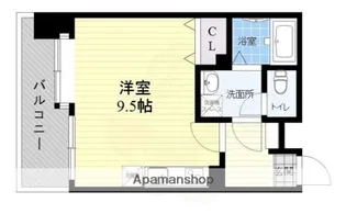 アクタス薬院大通り【5階】の間取り
