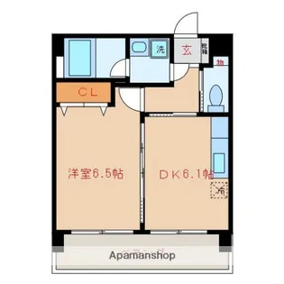 グリチーネ【4階】の間取り