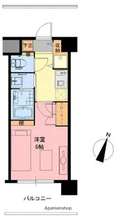 クレシア弐番館【7階】の間取り