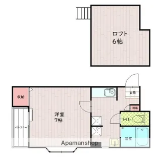 レガリータ薬院【3階】の間取り
