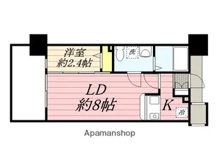 グランフォーレプライム大手門【10階】の間取り