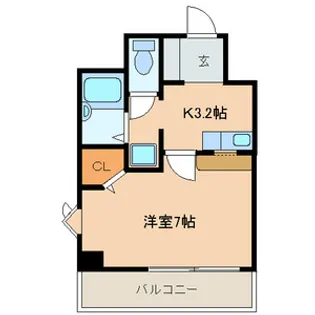 楠原ビル【3階】の間取り
