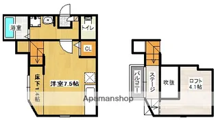 MAISONETIC aile【1階】の間取り