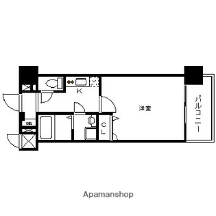 アレクサス ラ・ストラーダ【3階】の間取り