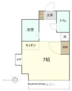 在郷ビル【4階】の間取り