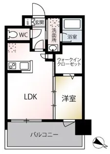 エンクレスト博多PREMIER【9階】の間取り