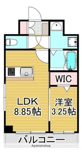 マルコビル平尾【7階】の間取り