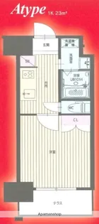 №122 ETERNITY NISSEKI STREET【2階】の間取り