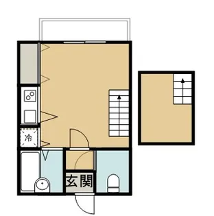 フローラ【2階】の間取り