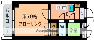ウィステリアハウス【1階】の間取り