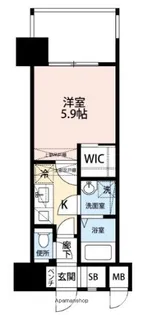 サヴォイ ラ・サブリエール【15階】の間取り