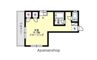 サニーハイム田島【1階】の間取り