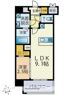 T.T城西【1階】の間取り