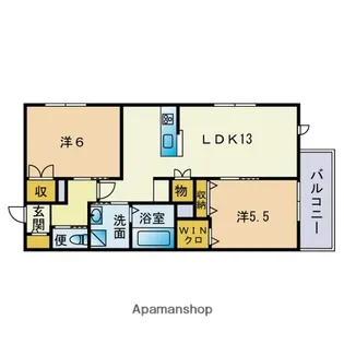 HEBEL MAISON神松寺Ⅰ【1階】の間取り