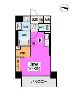 トレーフル永嶋【5階】の間取り