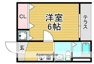 CASAMENTO AMICA【2階】の間取り