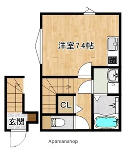 Z MEINOHAMA【2階】の間取り