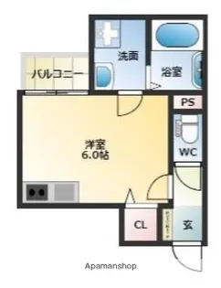 WILLREST周船寺【2階】の間取り