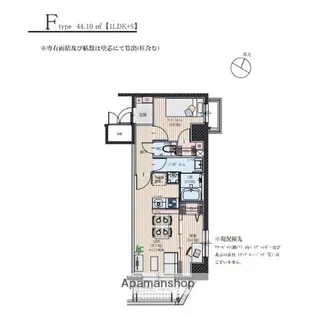 シンセラティ薬院【3階】の間取り