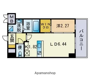 WE 今宿【2階】の間取り