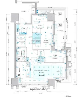 プレミスト大濠公園【2階】の間取り