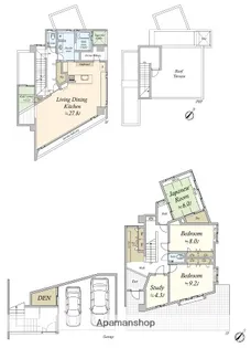福岡県福岡市南区高宮4丁目【一戸建】の間取り
