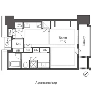 グランドメゾン福岡THE CENTRAL LUXE【5階】の間取り