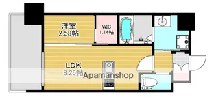 リファレンス竹下駅前【5階】の間取り