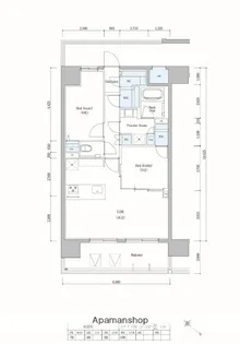 AIFLAT博多祇園【8階】の間取り